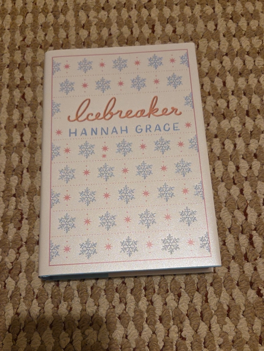 Icebreaker By Hannah Grace Hardback Deluxe Book